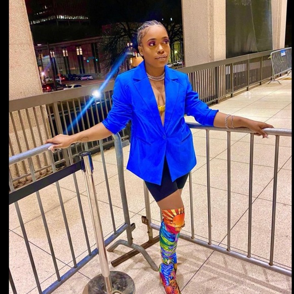 Oversized blazer - Picture 2 of 3